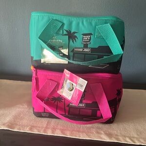 Pair of 1.5 gallon Trader Joe’s lunch boxes.